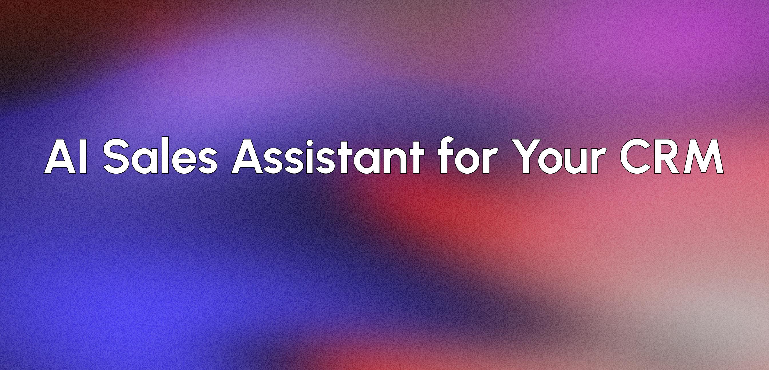 Introducing Ask Flow9: The AI Sales Assistant in Your CRM blog hero background